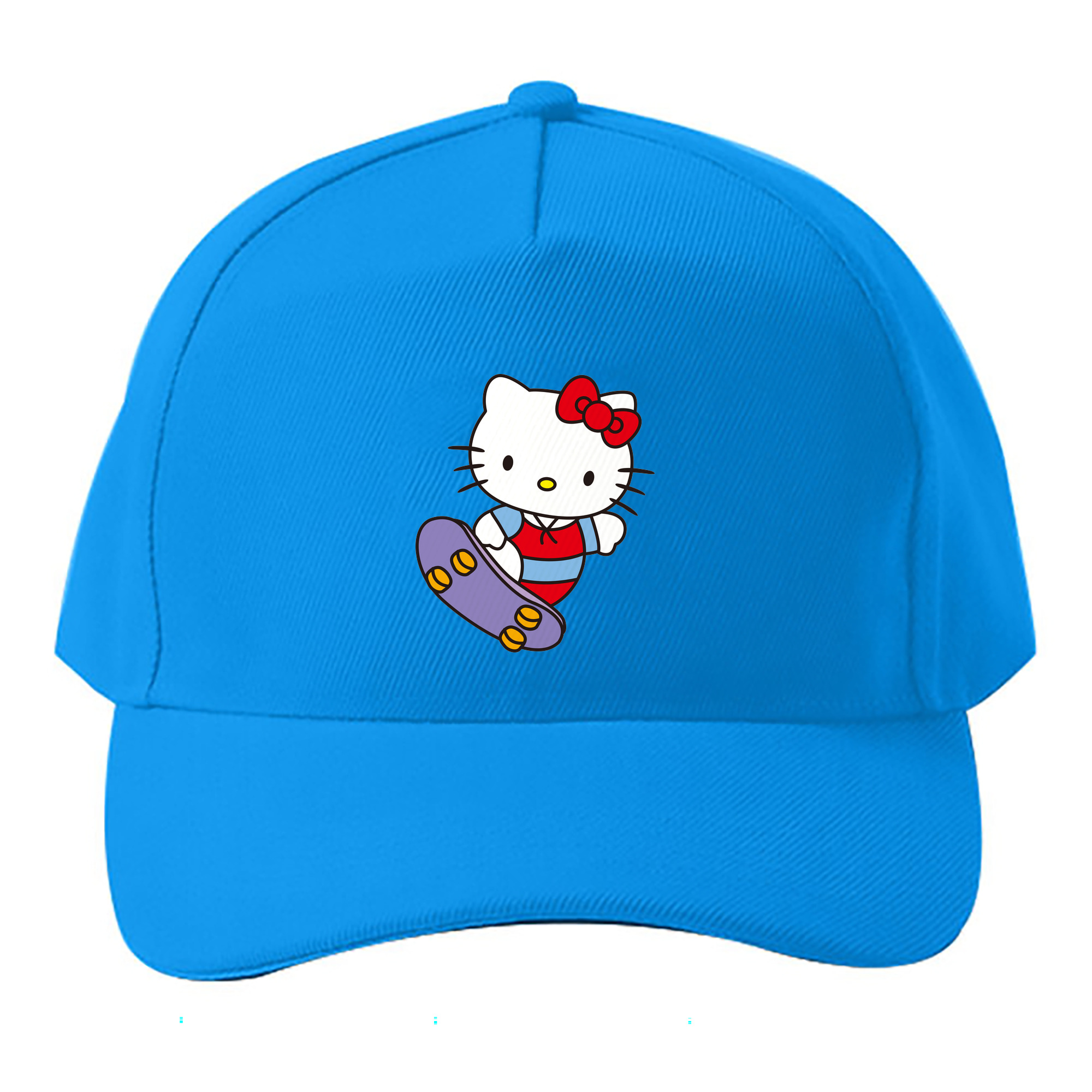 （画像用） Hello Kitty ハローキティ ベースボールキャップ 綿100％ 男女兼用 帽子 スポーツ